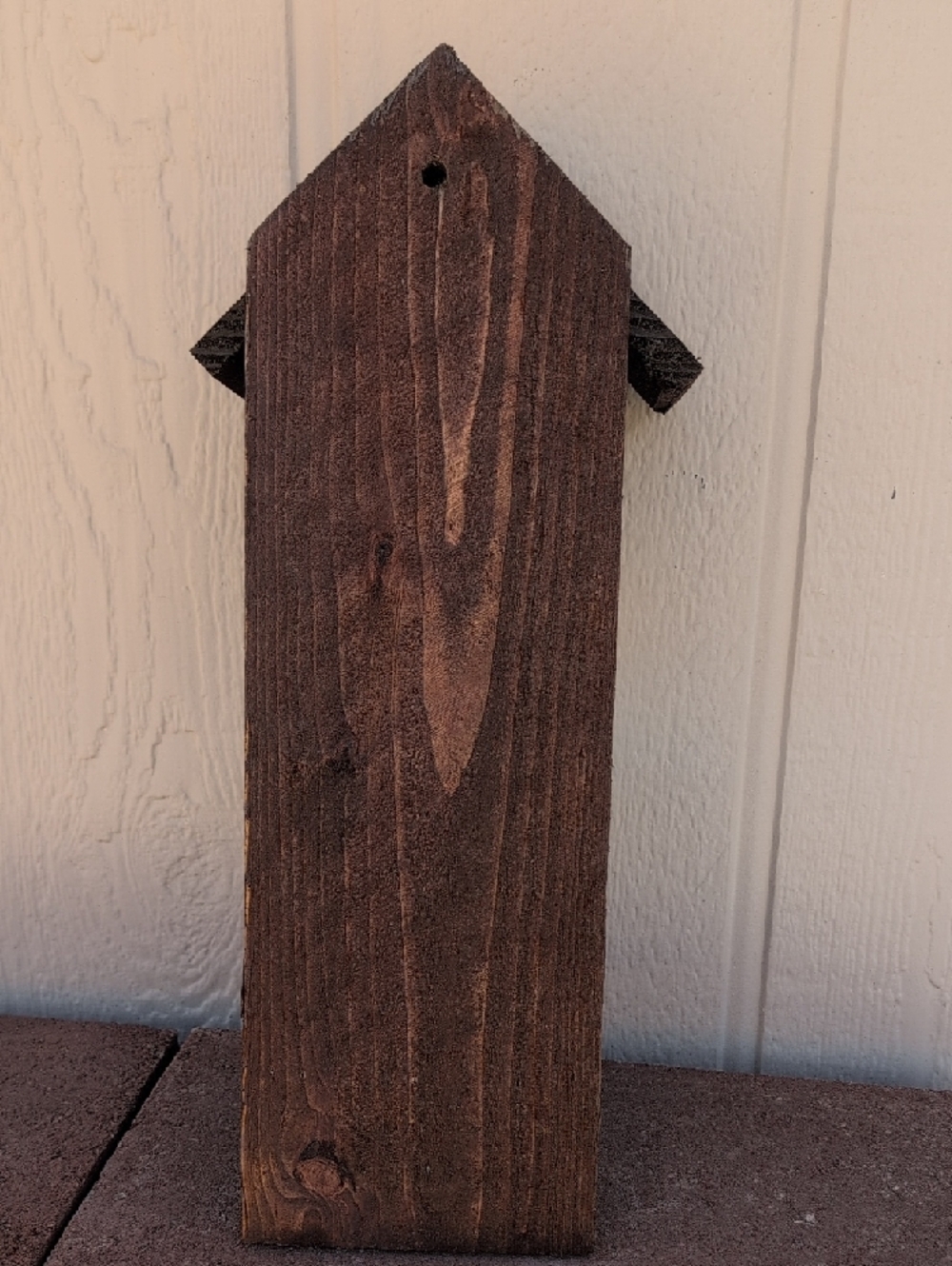 Rustic Wooden Handmade Bird Feeder Take Your Meds - Picture 8 of 16